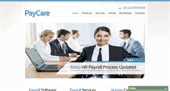 Desktop Screenshot of paycare.co.in